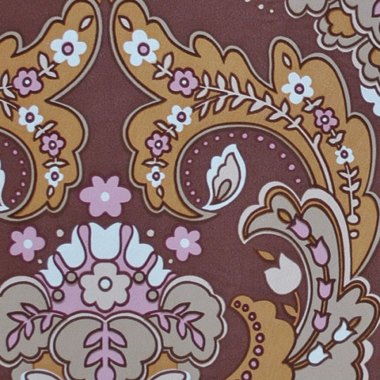 Vintage ornament behang - Afbeelding 2