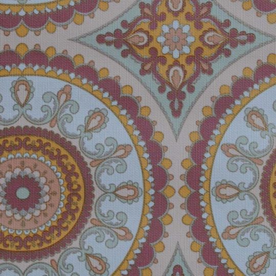 vintage cirkelbehang