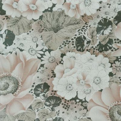 Vintage alloverbehang bloemen