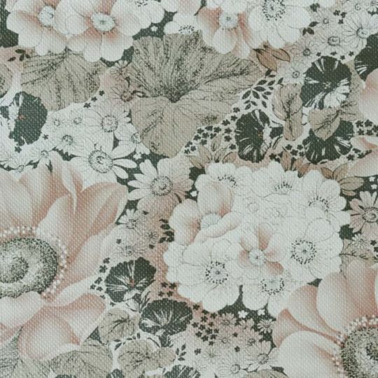 Vintage alloverbehang bloemen
