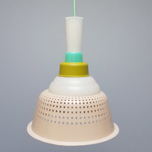 Tupperware Upcycle lamp uit