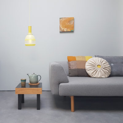 lamp tupperware upcycle