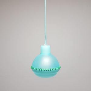 tupperware upcycle lamp