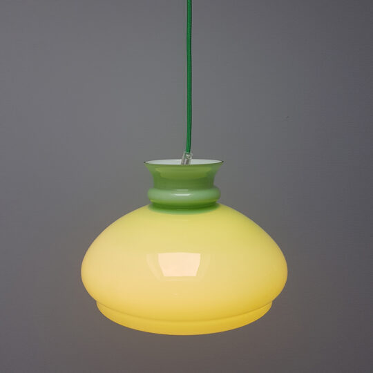 vintage lamp mintgroen