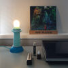 Staand lampje party angel aqua