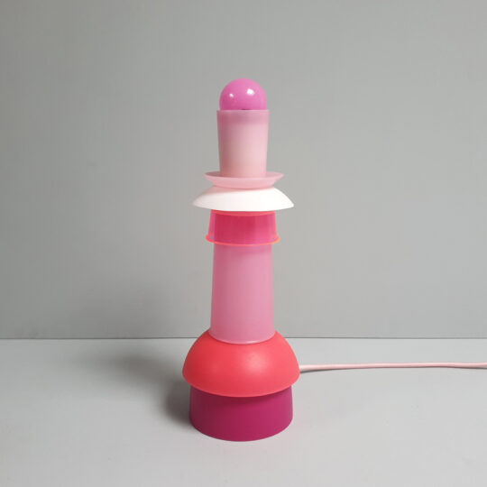 staand lamp in rose