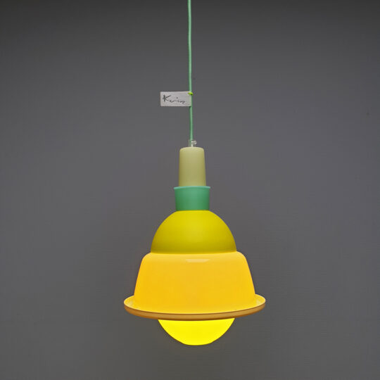 Hanglamp in groen - Afbeelding 3